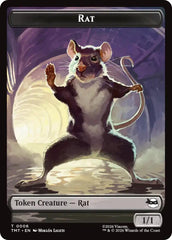 Rat // Copy Double-Sided Token [Teenage Mutant Ninja Turtles Tokens] MTG Single Magic: The Gathering  | Multizone: Comics And Games