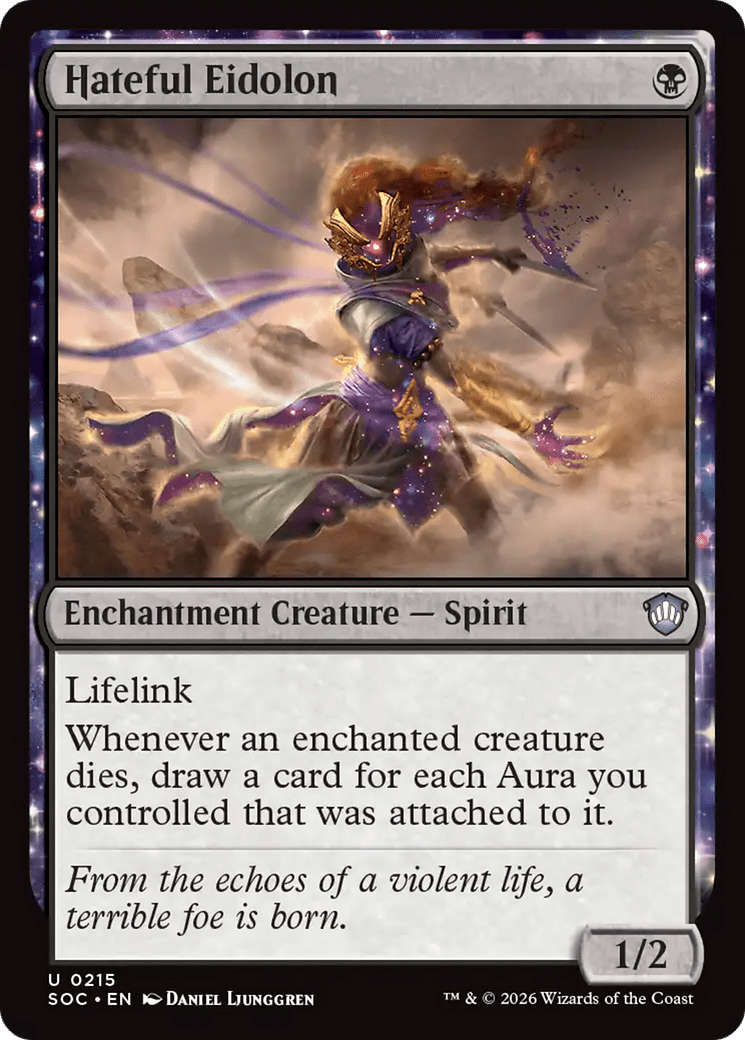 Hateful Eidolon [Secrets of Strixhaven Commander] MTG Single Magic: The Gathering  | Multizone: Comics And Games