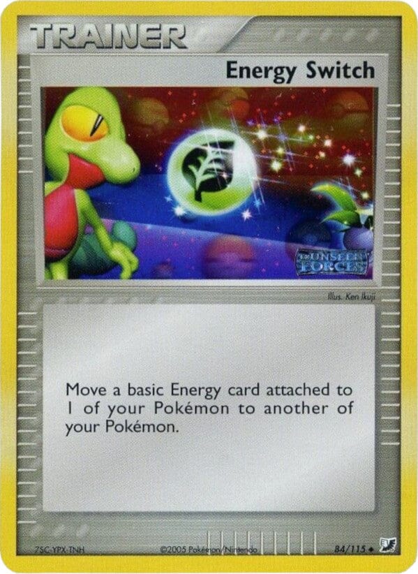 Energy Switch (84/115) (Stamped) [EX: Unseen Forces] Pokemon Single Pokémon  | Multizone: Comics And Games