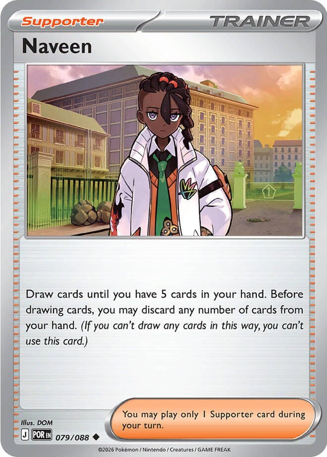 Naveen (079/088) [Mega Evolution: Perfect Order] Pokemon Single Pokémon  | Multizone: Comics And Games