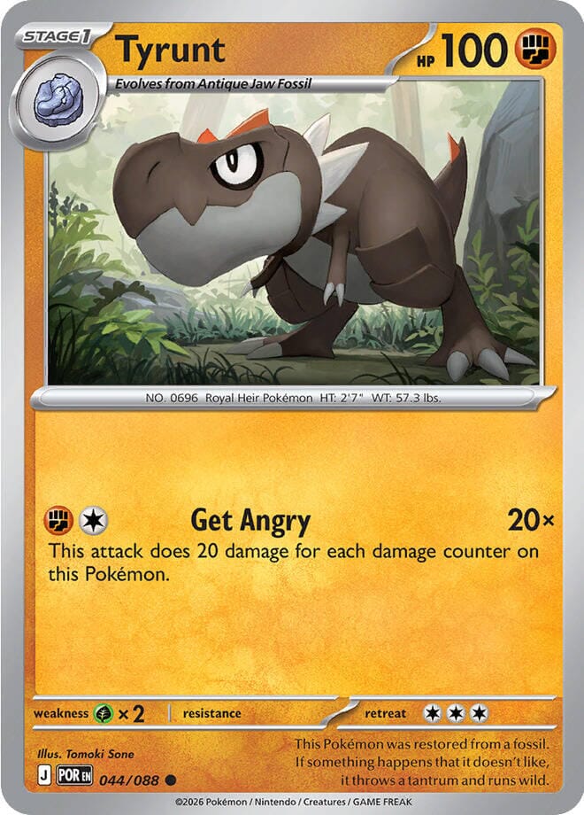 Tyrunt (044/088) [Mega Evolution: Perfect Order] Pokemon Single Pokémon  | Multizone: Comics And Games