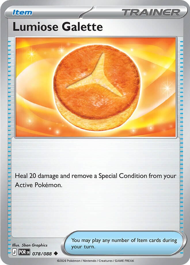 Lumiose Galette (078/088) [Mega Evolution: Perfect Order] Pokemon Single Pokémon  | Multizone: Comics And Games