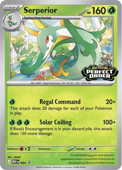 Serperior (064) [Mega Evolution Promo] Pokemon Single Pokémon  | Multizone: Comics And Games