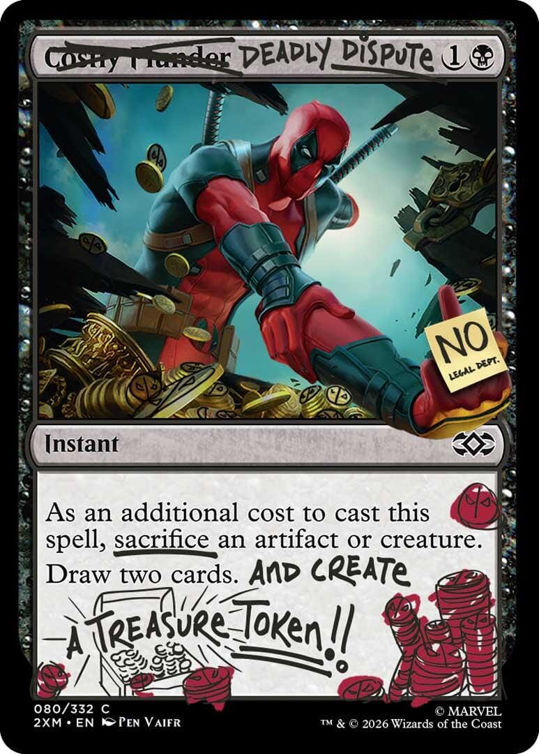 Deadly Dispute (080) [Secret Lair Drop Series] MTG Single Magic: The Gathering  | Multizone: Comics And Games