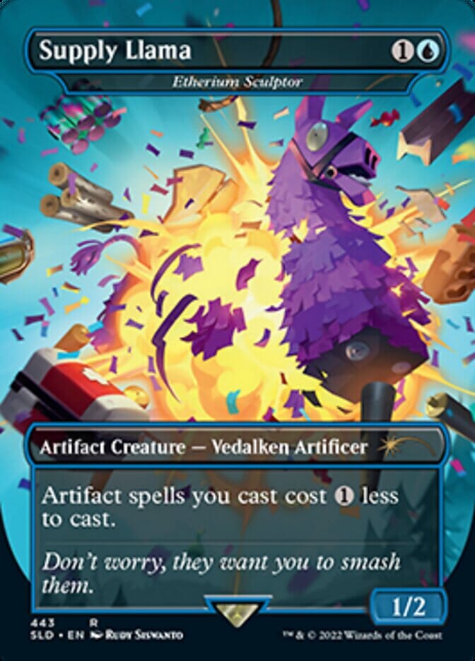 Etherium Sculptor - Supply Llama [Secret Lair Drop Series] MTG Single Magic: The Gathering  | Multizone: Comics And Games