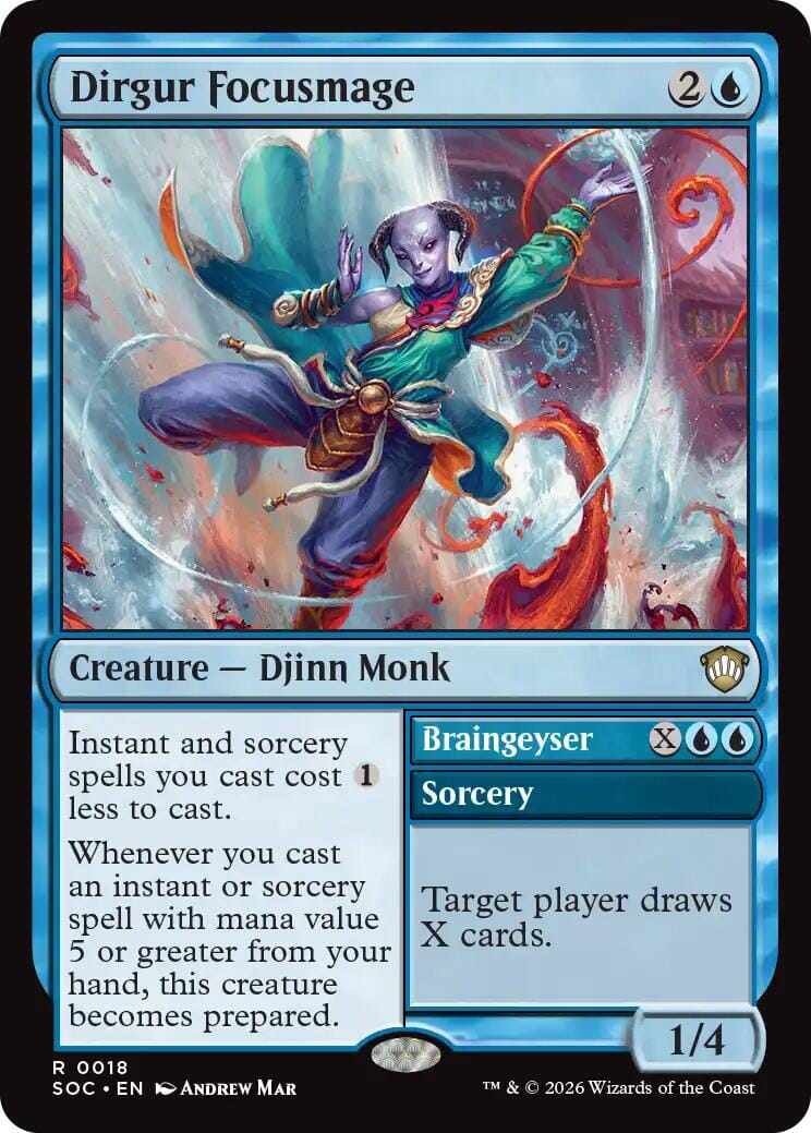 Dirgur Focusmage [Secrets of Strixhaven Commander] MTG Single Magic: The Gathering  | Multizone: Comics And Games