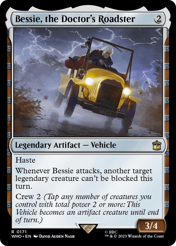 Bessie, the Doctor's Roadster [Doctor Who] MTG Single Magic: The Gathering  | Multizone: Comics And Games