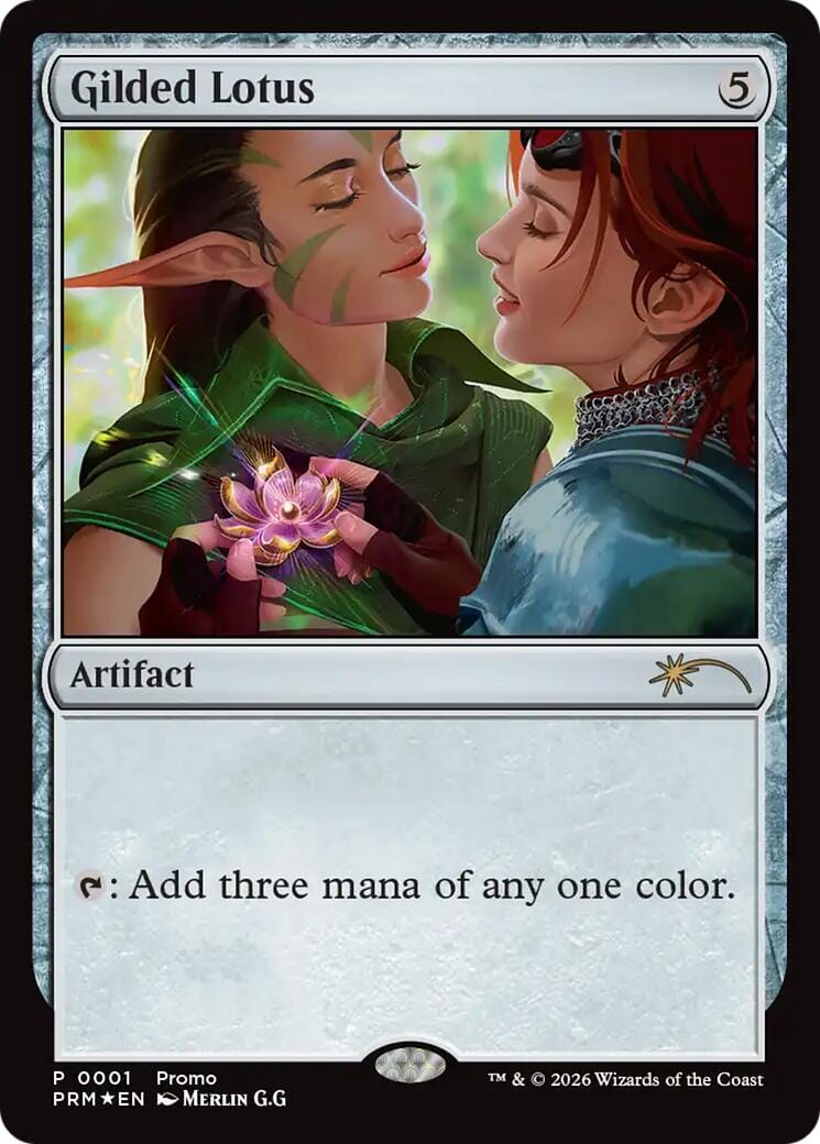 Gilded Lotus [Wizards Play Network 2026] MTG Single Magic: The Gathering  | Multizone: Comics And Games