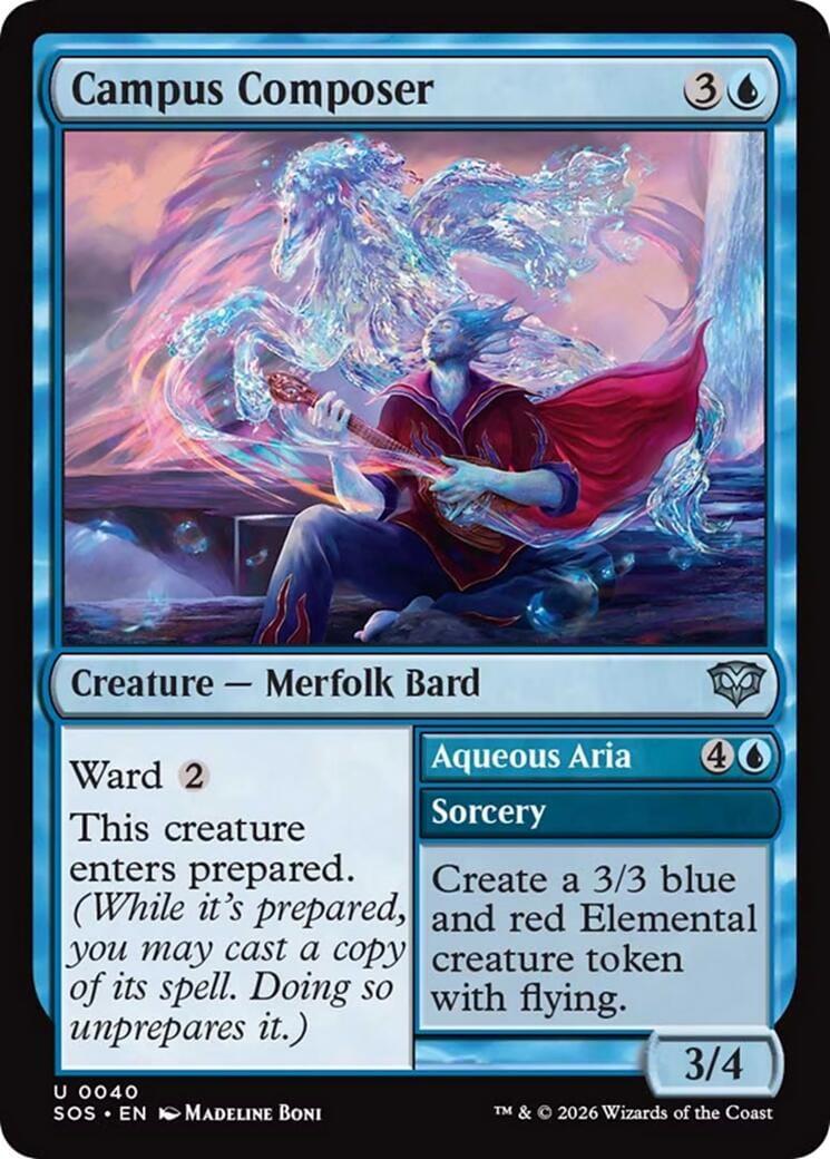Campus Composer [Secrets of Strixhaven] MTG Single Magic: The Gathering  | Multizone: Comics And Games