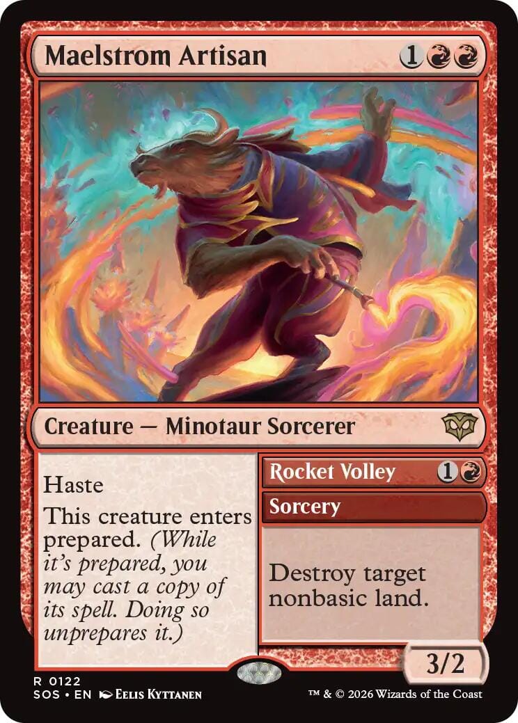Maelstrom Artisan [Secrets of Strixhaven] MTG Single Magic: The Gathering  | Multizone: Comics And Games