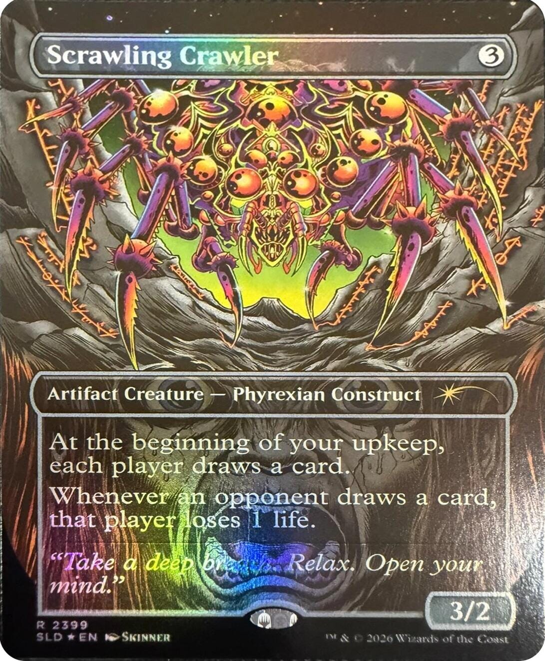 Scrawling Crawler [Secret Lair Drop Series] MTG Single Magic: The Gathering  | Multizone: Comics And Games