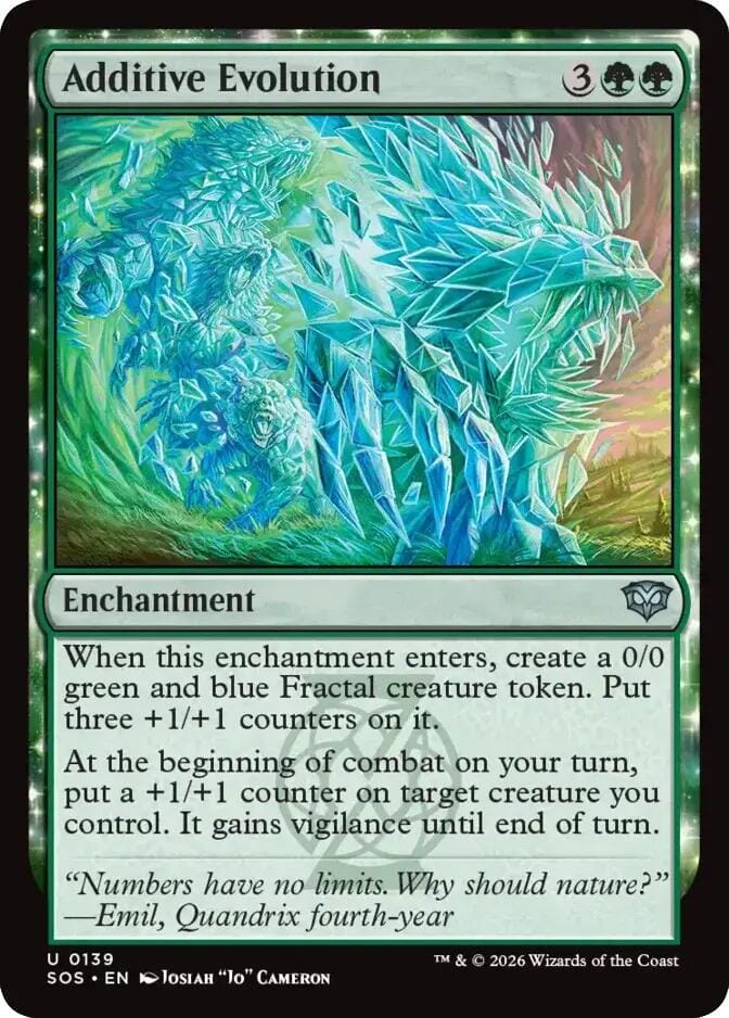 Additive Evolution [Secrets of Strixhaven] MTG Single Magic: The Gathering  | Multizone: Comics And Games