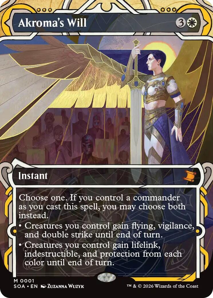 Akroma's Will [Secrets of Strixhaven: Mystical Archive] MTG Single Magic: The Gathering  | Multizone: Comics And Games