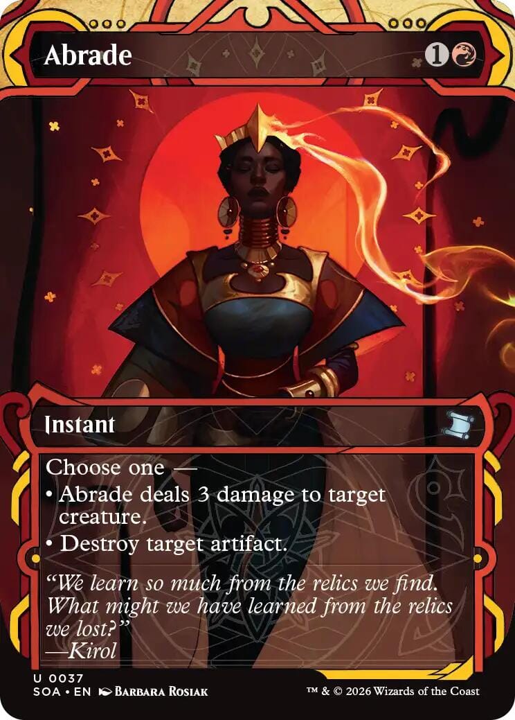Abrade [Secrets of Strixhaven: Mystical Archive] MTG Single Magic: The Gathering  | Multizone: Comics And Games