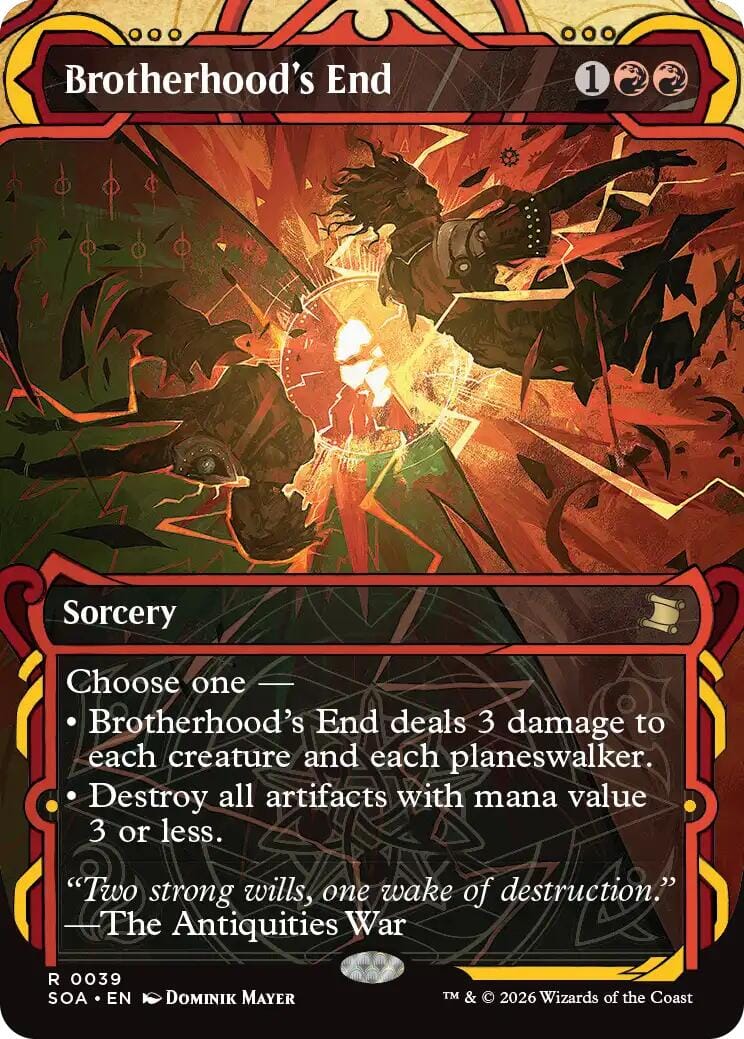 Brotherhood's End [Secrets of Strixhaven: Mystical Archive] MTG Single Magic: The Gathering  | Multizone: Comics And Games