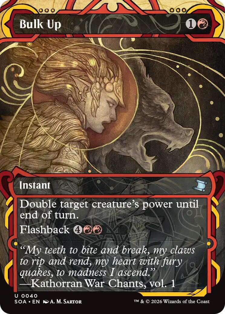 Bulk Up [Secrets of Strixhaven: Mystical Archive] MTG Single Magic: The Gathering  | Multizone: Comics And Games