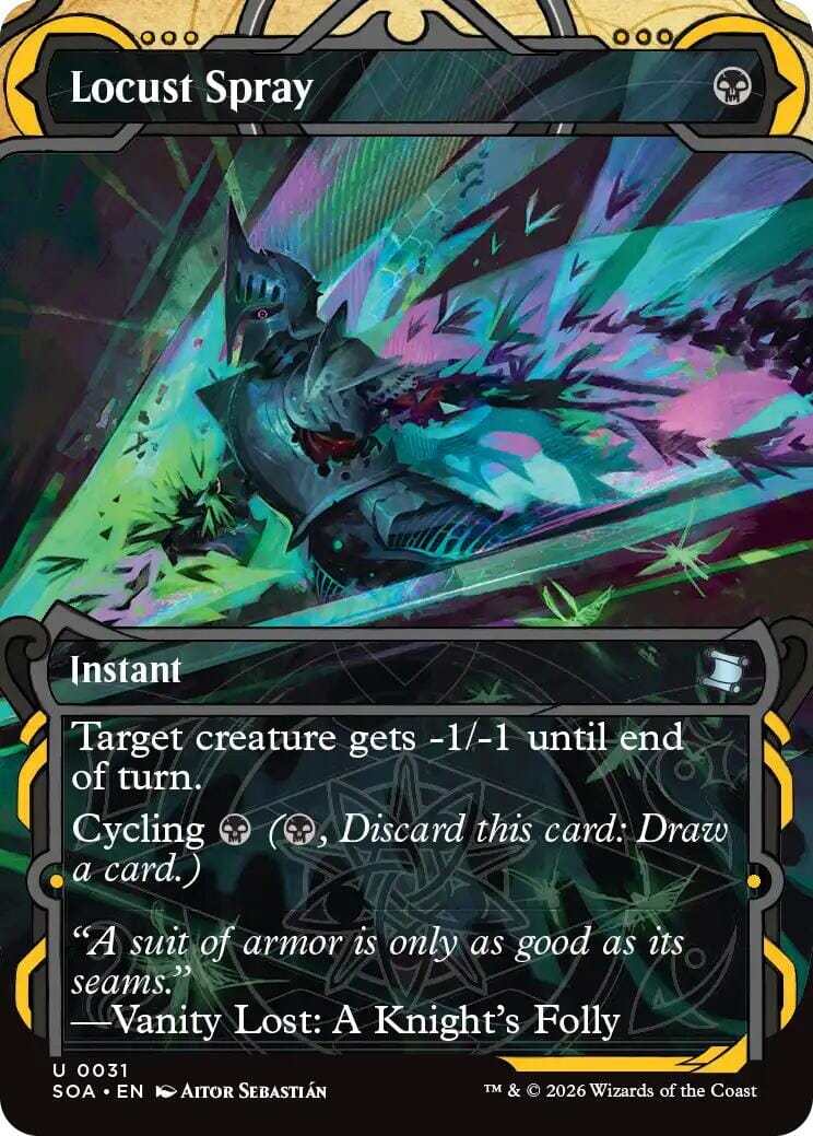 Locust Spray [Secrets of Strixhaven: Mystical Archive] MTG Single Magic: The Gathering  | Multizone: Comics And Games