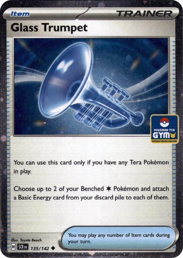 Glass Trumpet (135/142) (Gym Stamp Asia Exclusive) [Miscellaneous Cards] Pokemon Single Pokémon  | Multizone: Comics And Games