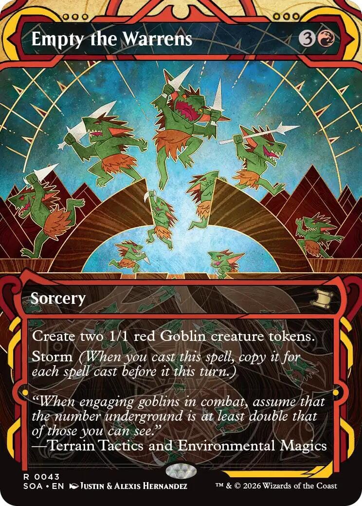 Empty the Warrens [Secrets of Strixhaven: Mystical Archive] MTG Single Magic: The Gathering  | Multizone: Comics And Games