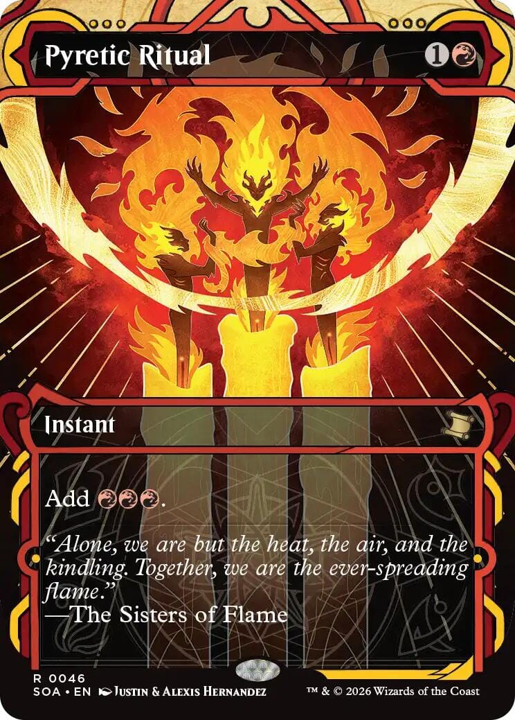 Pyretic Ritual [Secrets of Strixhaven: Mystical Archive] MTG Single Magic: The Gathering  | Multizone: Comics And Games