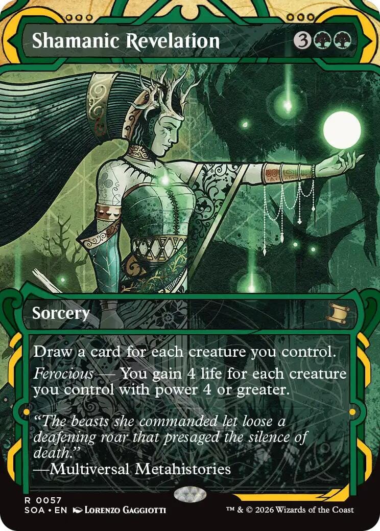 Shamanic Revelation [Secrets of Strixhaven: Mystical Archive] MTG Single Magic: The Gathering  | Multizone: Comics And Games