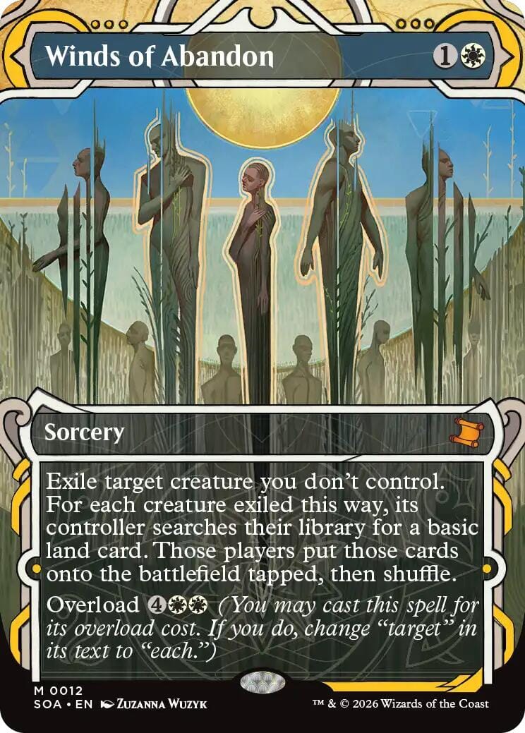 Winds of Abandon [Secrets of Strixhaven: Mystical Archive] MTG Single Magic: The Gathering  | Multizone: Comics And Games
