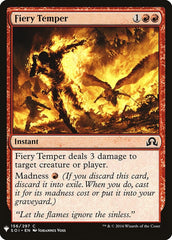 Fiery Temper [Mystery Booster] MTG Single Magic: The Gathering  | Multizone: Comics And Games