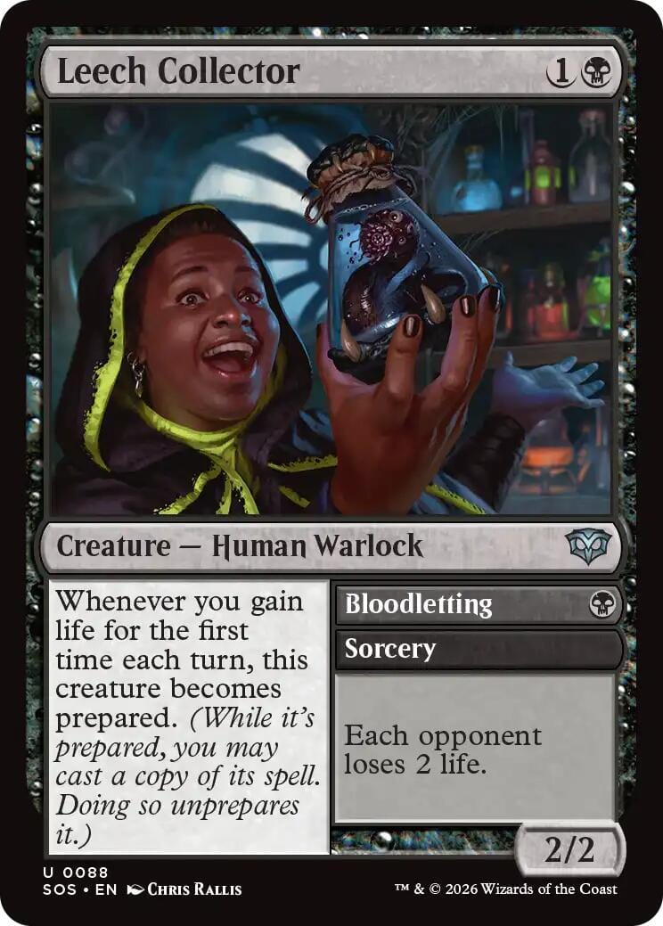 Leech Collector [Secrets of Strixhaven] MTG Single Magic: The Gathering  | Multizone: Comics And Games