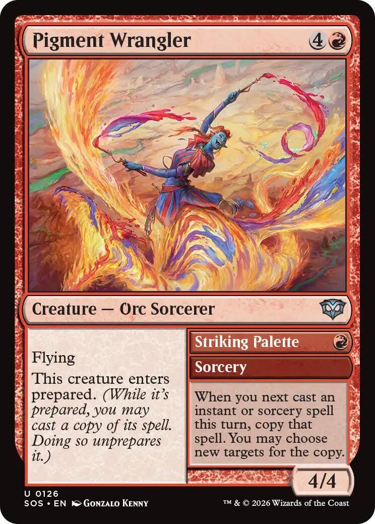 Pigment Wrangler [Secrets of Strixhaven] MTG Single Magic: The Gathering  | Multizone: Comics And Games