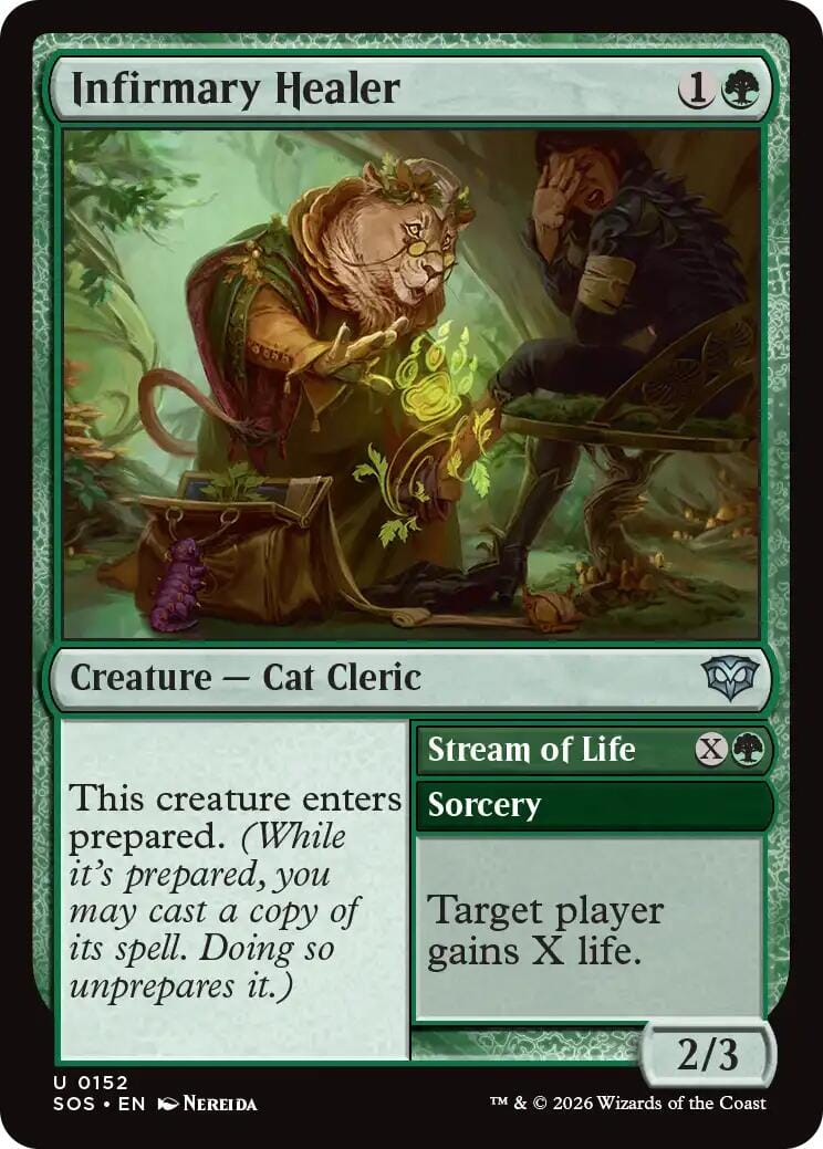 Infirmary Healer [Secrets of Strixhaven] MTG Single Magic: The Gathering  | Multizone: Comics And Games
