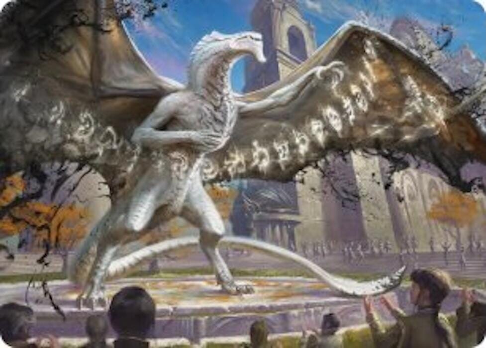 Silverquill, the Disputant Art Card [Secrets of Strixhaven Art Series] MTG Single Magic: The Gathering  | Multizone: Comics And Games