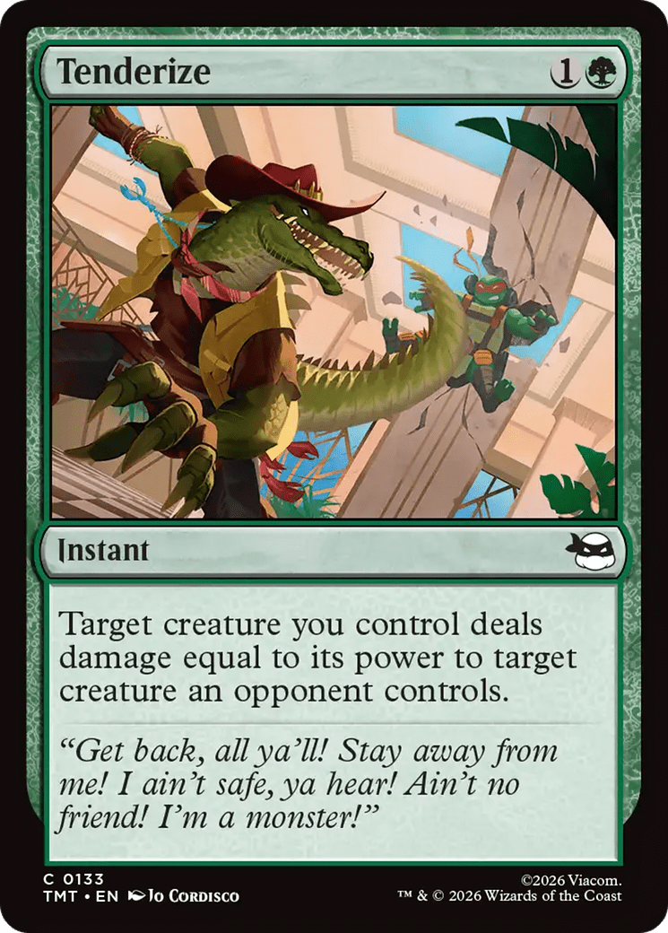 Tenderize [Teenage Mutant Ninja Turtles] MTG Single Magic: The Gathering  | Multizone: Comics And Games