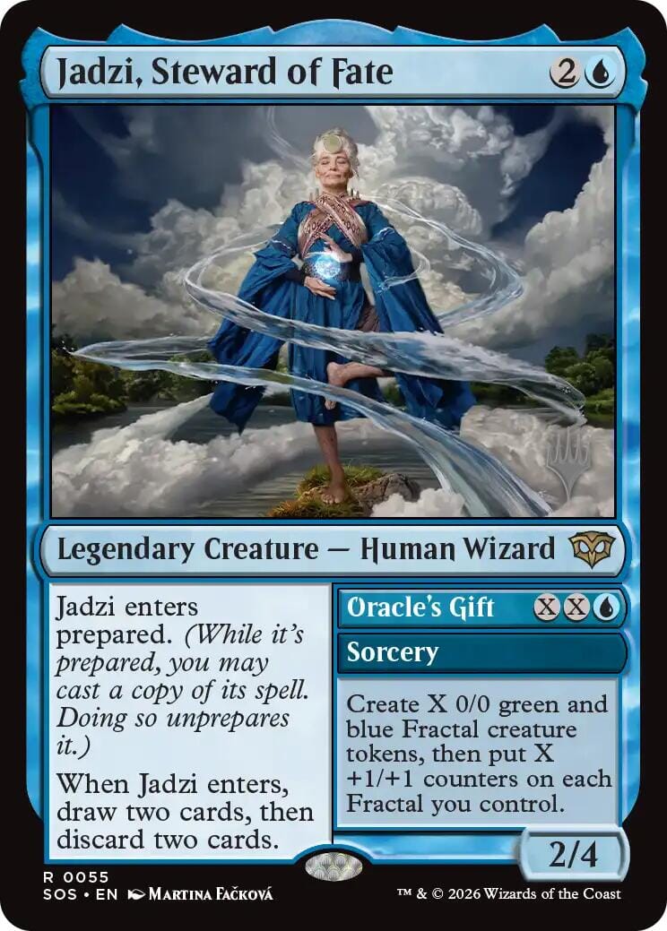 Jadzi, Steward of Fate [Secrets of Strixhaven Promos] MTG Single Magic: The Gathering  | Multizone: Comics And Games