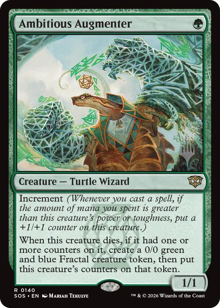 Ambitious Augmenter [Secrets of Strixhaven Promos] MTG Single Magic: The Gathering  | Multizone: Comics And Games