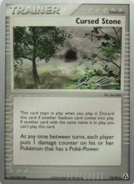 Cursed Stone (72/92) (Mewtrick - Jason Klaczynski) [World Championships 2006] Pokemon Single Pokémon  | Multizone: Comics And Games