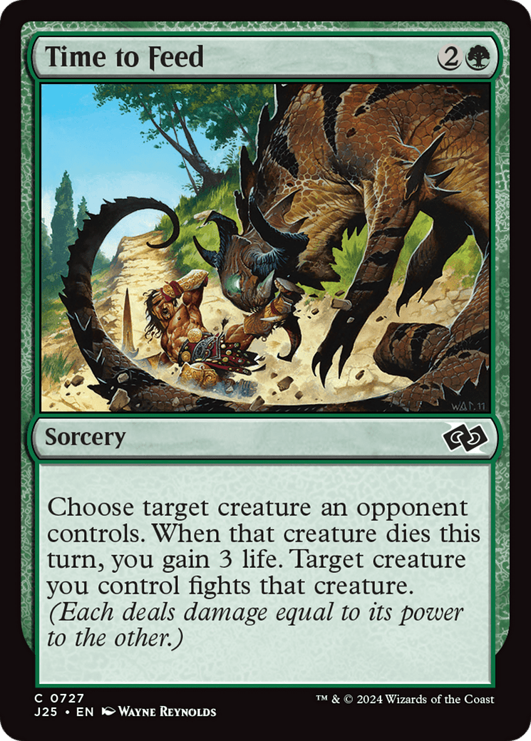 Time to Feed [Foundations Jumpstart] MTG Single Magic: The Gathering  | Multizone: Comics And Games