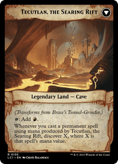 Brass's Tunnel-Grinder // Tecutlan, the Searing Rift [The Lost Caverns of Ixalan Prerelease Cards] MTG Single Magic: The Gathering  | Multizone: Comics And Games
