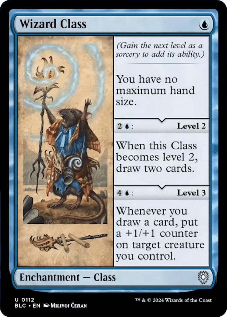 Wizard Class [Bloomburrow Commander] MTG Single Magic: The Gathering  | Multizone: Comics And Games