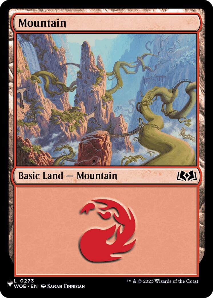 Mountain (0273) (WOE) [The List] MTG Single Magic: The Gathering  | Multizone: Comics And Games