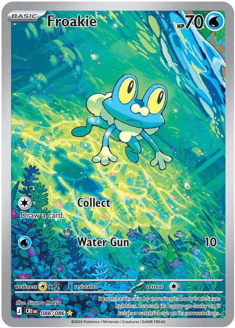 Froakie (088/086) [Mega Evolution: Chaos Rising] Pokemon Single Pokémon  | Multizone: Comics And Games