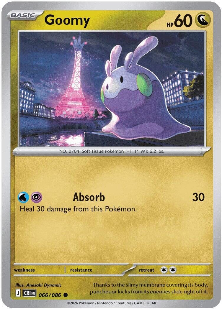 Goomy (066/086) [Mega Evolution: Chaos Rising] Pokemon Single Pokémon  | Multizone: Comics And Games