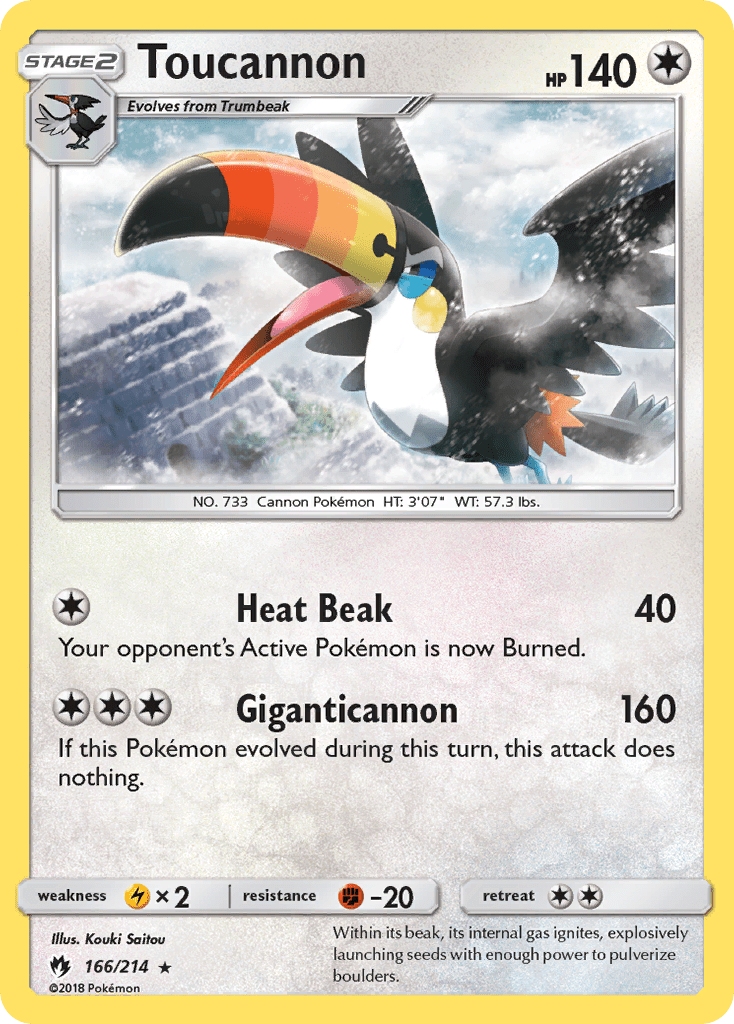Toucannon (166/214) [Sun & Moon: Lost Thunder] Pokemon Single Pokémon  | Multizone: Comics And Games
