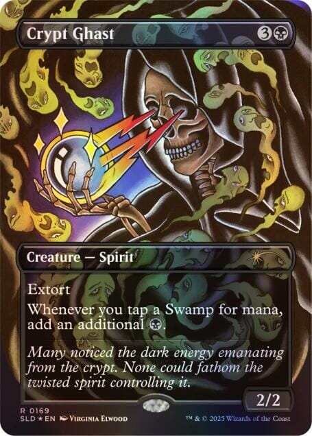 Crypt Ghast (Rainbow Foil) [Secret Lair Drop Series] MTG Single Magic: The Gathering  | Multizone: Comics And Games