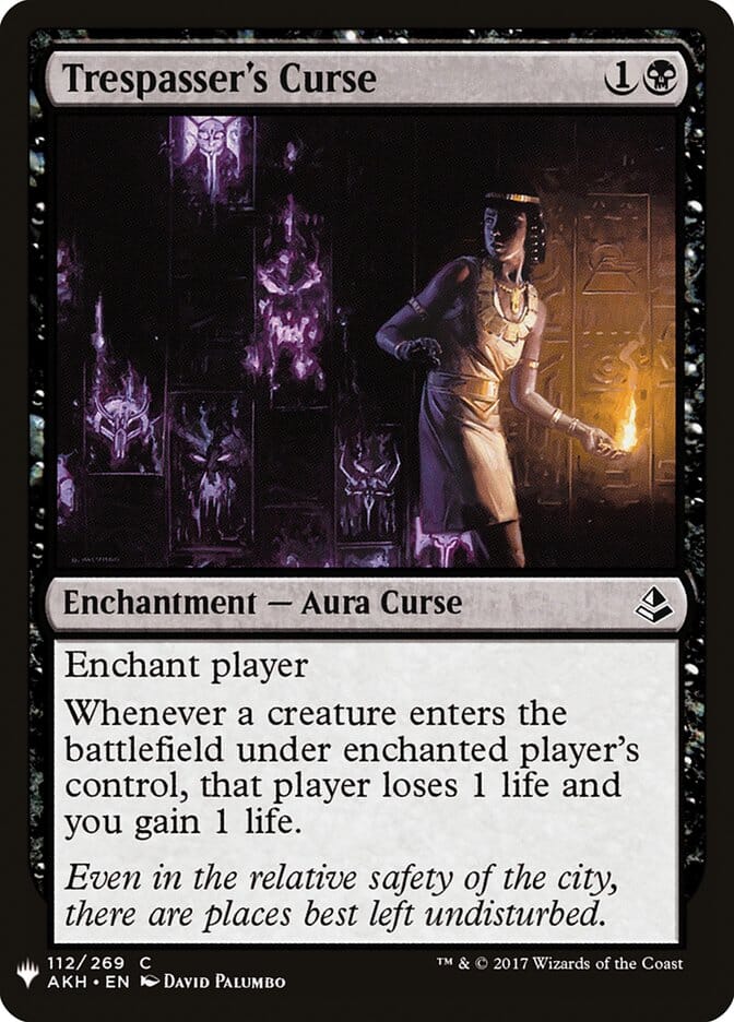 Trespasser's Curse [Mystery Booster] MTG Single Magic: The Gathering  | Multizone: Comics And Games
