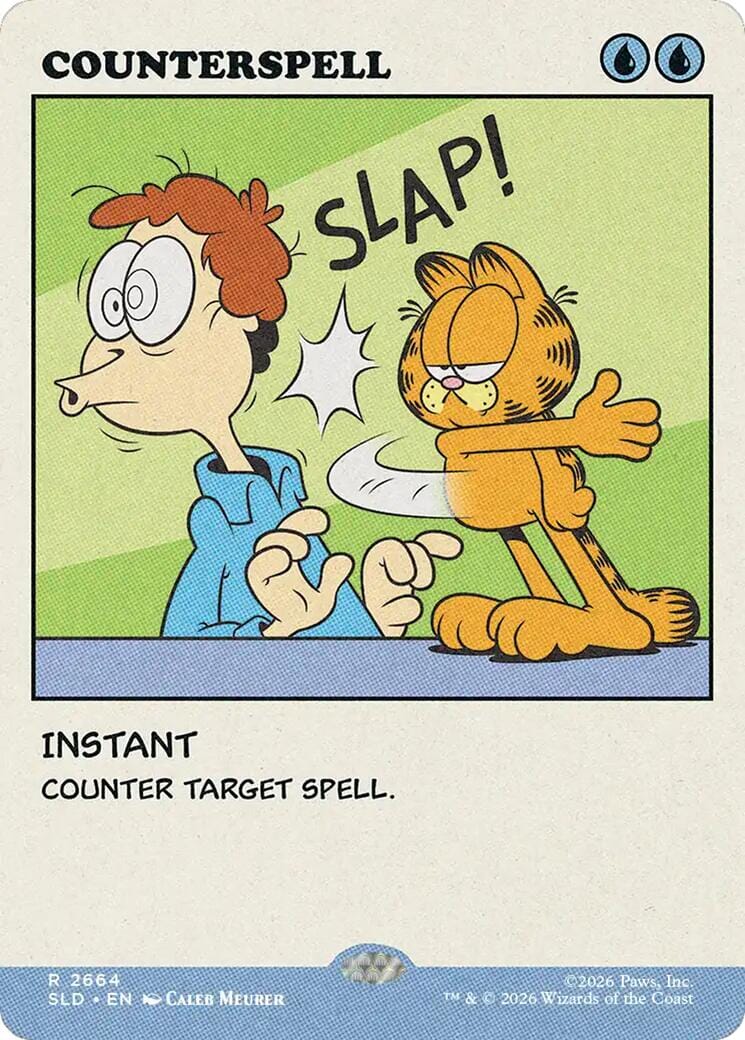 Counterspell (2664) [Secret Lair Drop Series] MTG Single Magic: The Gathering  | Multizone: Comics And Games