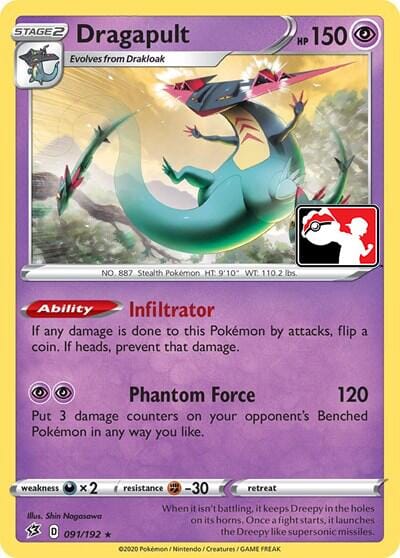 Dragapult (091/192) (Library Exclusive) [Miscellaneous Cards] Pokemon Single Pokémon  | Multizone: Comics And Games