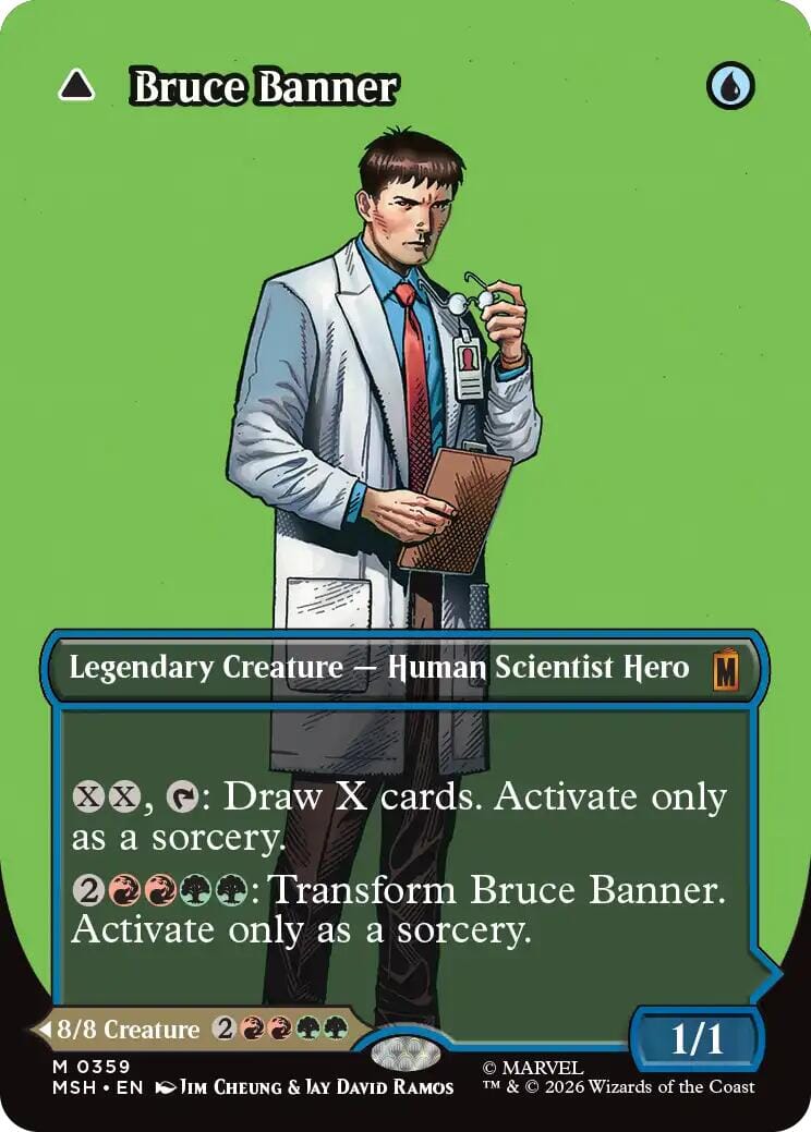 Bruce Banner (Borderless) (0359) [Marvel Super Heroes] | Multizone: Comics And Games