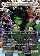 Jennifer Walters // The Sensational She-Hulk (Borderless) (0328) [Marvel Super Heroes] MTG Single Magic: The Gathering  | Multizone: Comics And Games