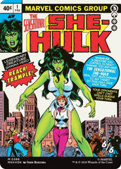 Jennifer Walters // The Sensational She-Hulk (Borderless) (0388) [Marvel Super Heroes] MTG Single Magic: The Gathering  | Multizone: Comics And Games