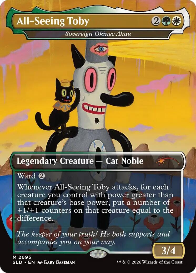 All-Seeing Toby - Sovereign Okinec Ahau [Secret Lair Drop Series] MTG Single Magic: The Gathering  | Multizone: Comics And Games